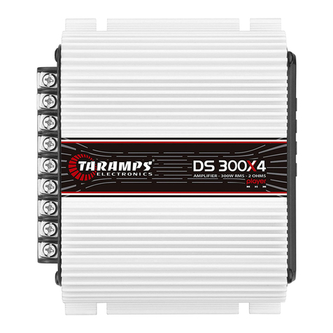Taramps Electronics DS 300X4 instruction manual
