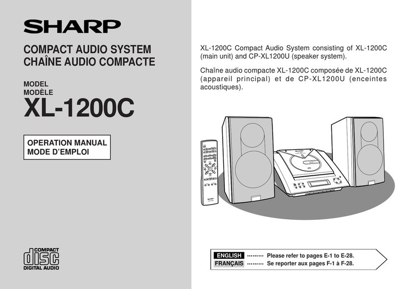 Sharp XL-1200C User manual