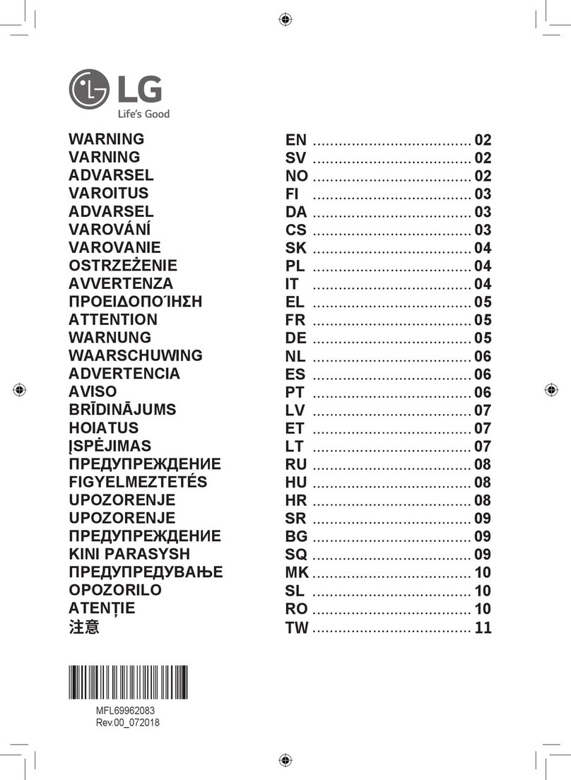 LG LGGDSTWH User manual