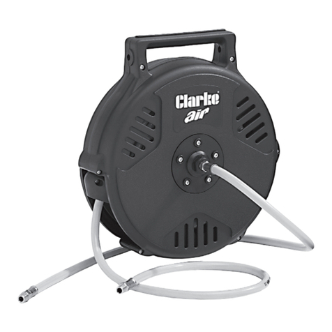 Clarke Air CHR9P Instructions for use