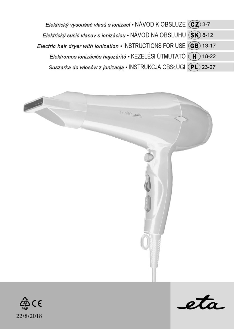eta Fenite 532090000 Instructions for use