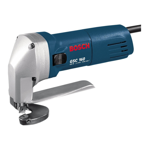 Bosch GSC 160 Professional Original instructions
