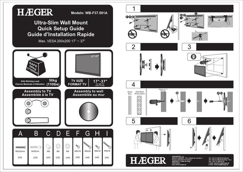HAEGER WB-F37.001A Quick setup guide