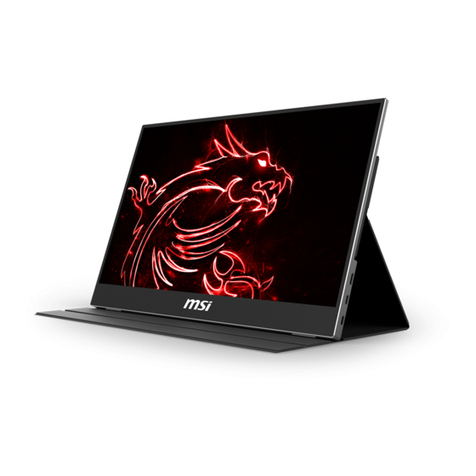 MSI Optix MAG161 Series User manual