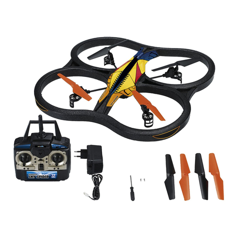 Revell Control QUADROCOPTER SKY SPIDER User manual Revell Control QUADROCOPTER SKY SPIDER User manual