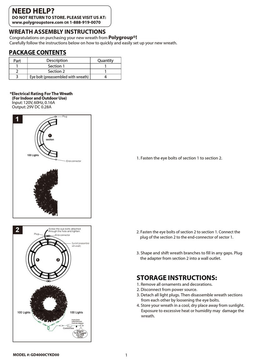 Polygroup GD4000CYKD00 User manual