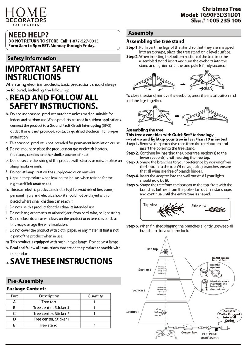 Home Decorators Collection TG90P3D31D01 User manual