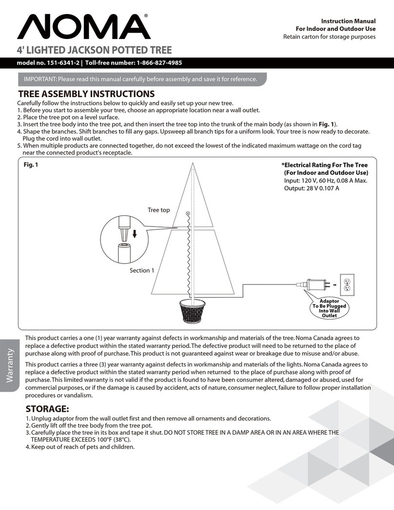 NOMA 151-6341-2 instruction manual