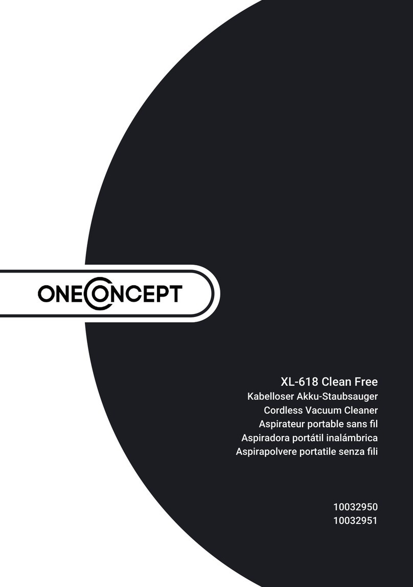 oneConcept XL-618 Clean Free manual