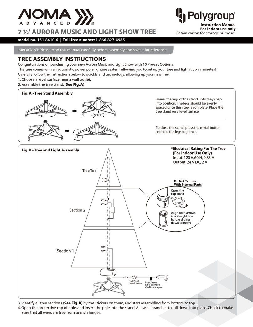 Polygroup NOMA ADVANCED 151-8410-6 User manual