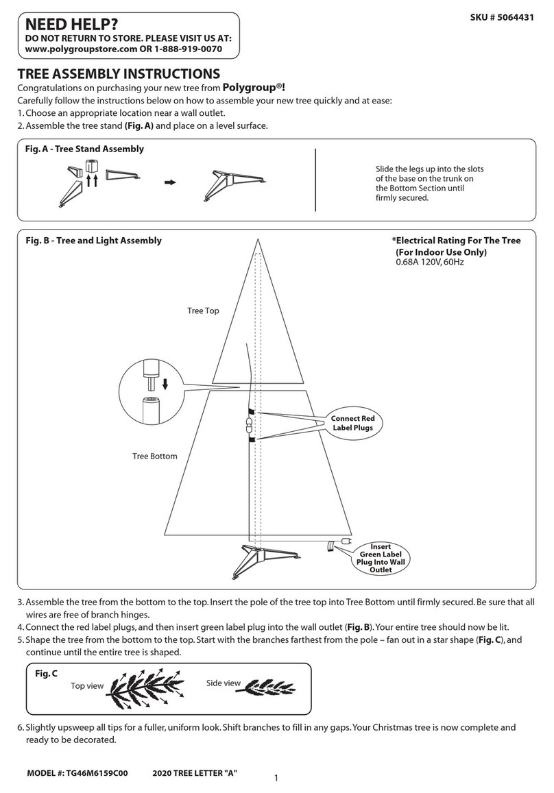 Polygroup TG46M6159C00 User manual