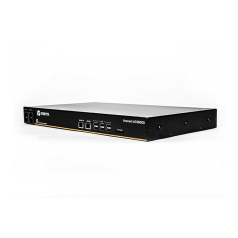 Vertiv Avocent ACS8000 Quick installation guide