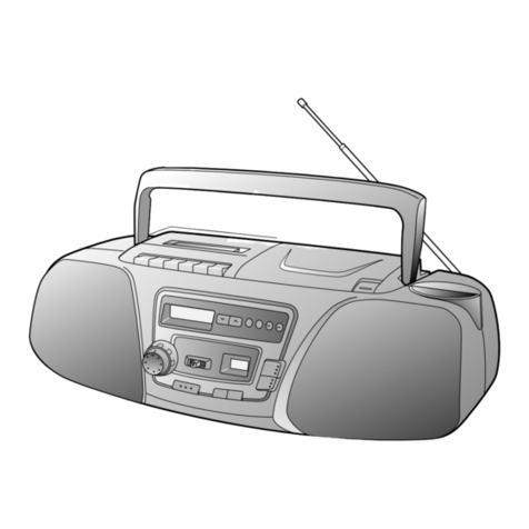 Sharp QT-CD131H User manual