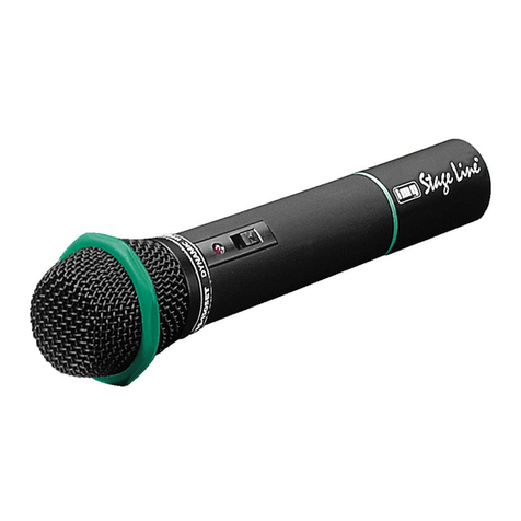 Monacor img Stage Line TXS-820HT User manual