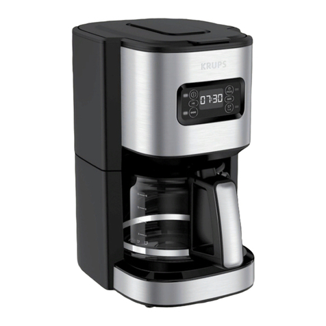 Krups Excellence KM480 User manual