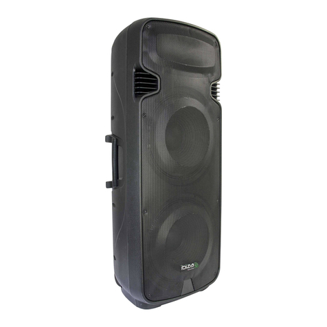 Ibiza sound PORT225VHF-BT manual