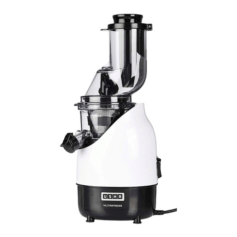 usha NUTRIPRESS CPJ 382F instruction manual