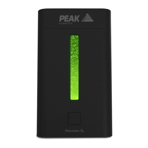 Peak Scientific Precision Hydrogen SL User manual
