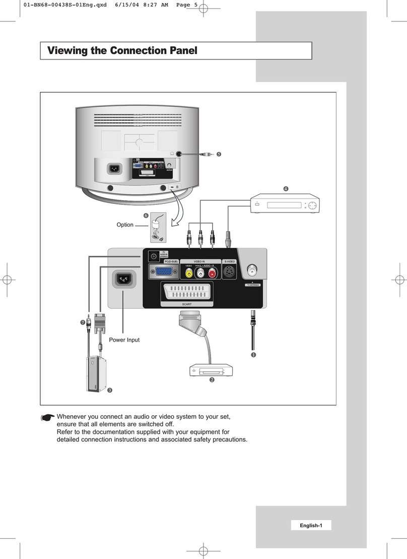 Samsung LE15E31S User manual