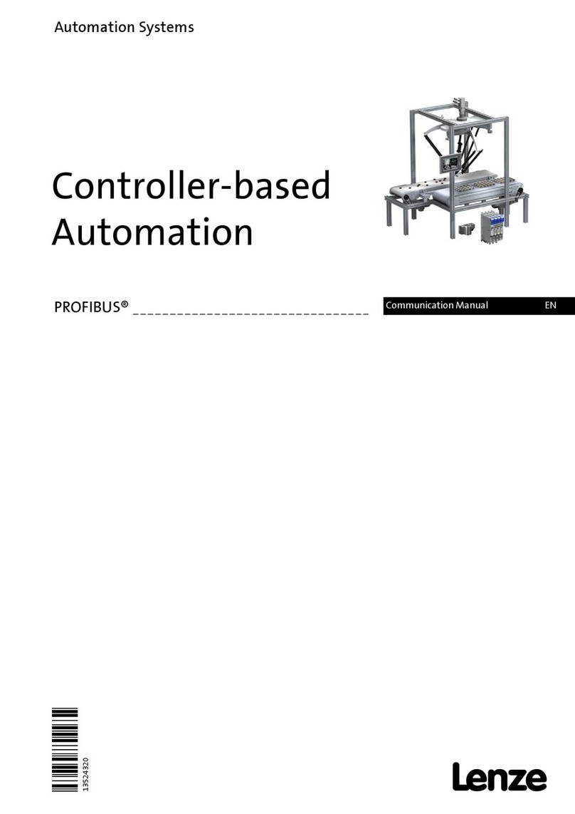 Lenze PROFIBUS-DP Communications manual
