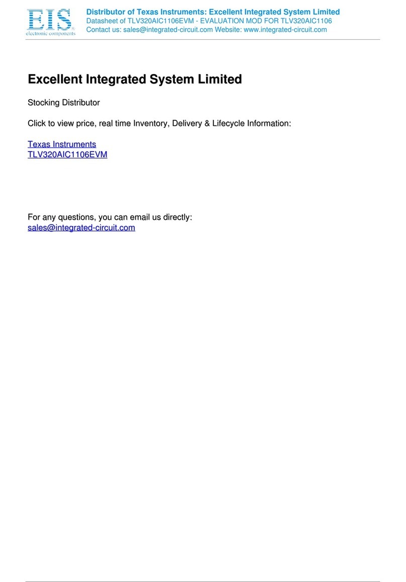 Texas Instruments TLV320AIC1106 user guide