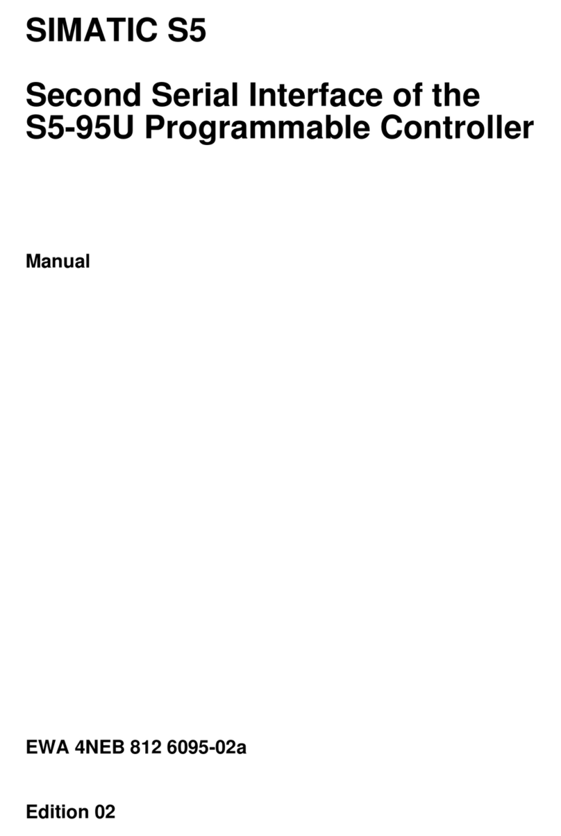 Siemens SIMATIC S5 Series User manual