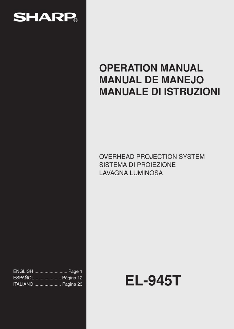 Sharp EL-945T Operation manual