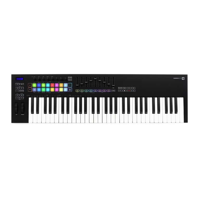 Novation Launchkey MK3 Programmer's reference manual