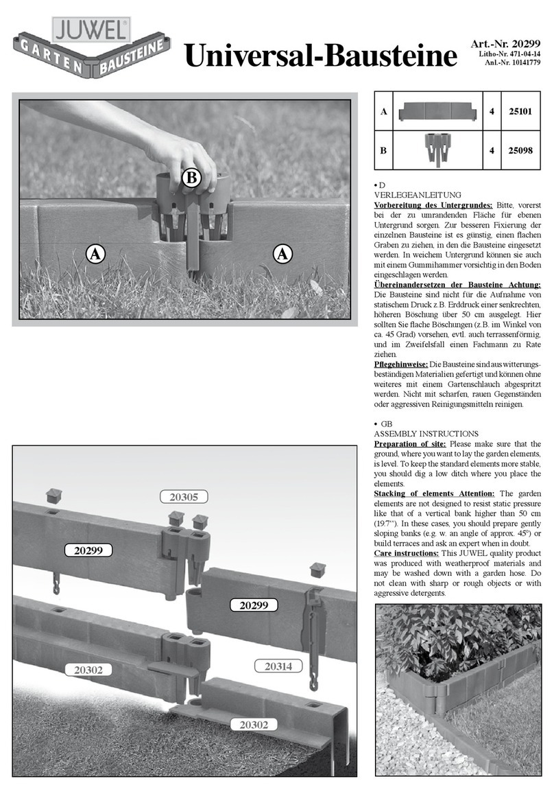 juwel 20299 Assembly instructions