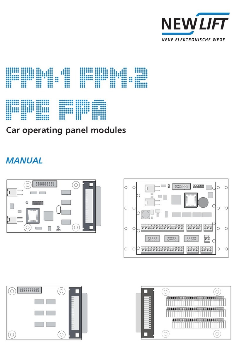 New lift FPM-1 User manual