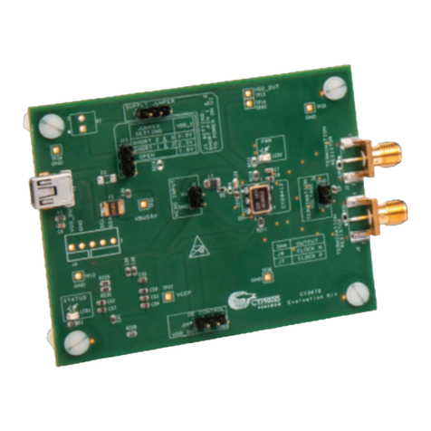 Cypress CY3676 quick start guide