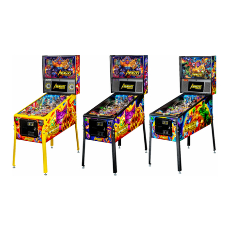 Stern Pinball Avengers Infinity Quest User manual
