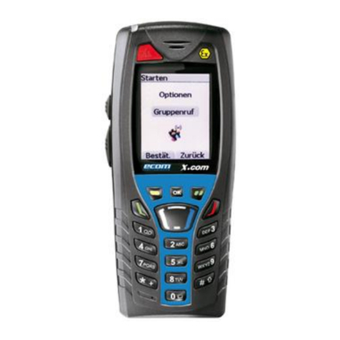 Ecom Instruments x.com 500-Ex Installation instructions Ecom Instruments x.com 500-Ex Installation instructions