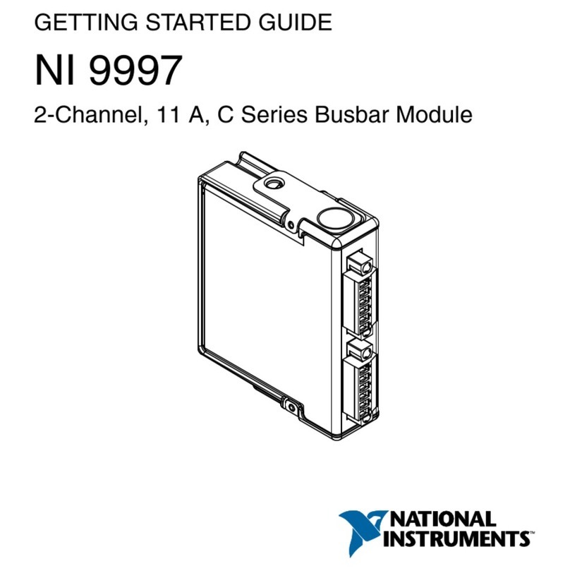 National Instruments C Series User manual National Instruments C Series User manual