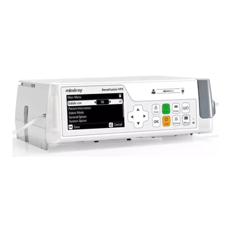 Mindray BeneFusion VP5 User manual