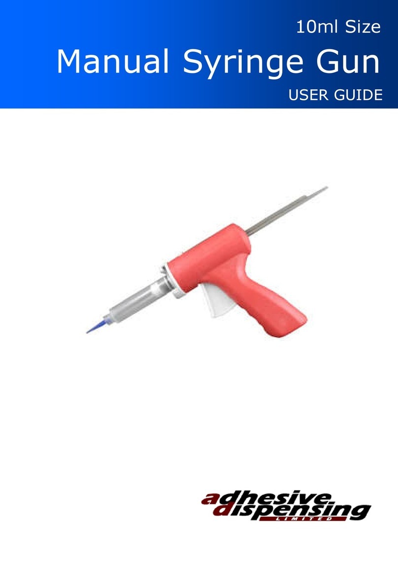 Adhesive Dispensing TS710SG user guide Adhesive Dispensing TS710SG user guide