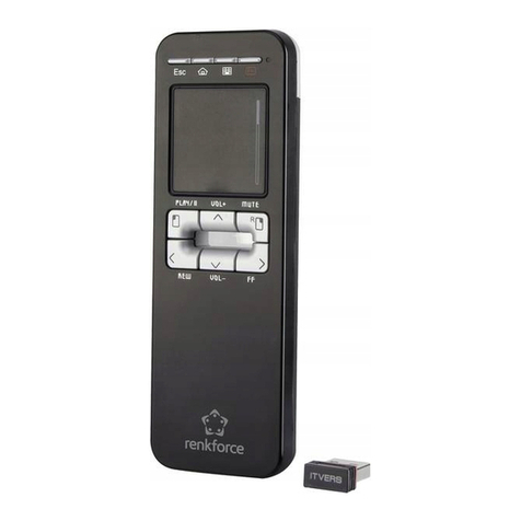 Renkforce Touch Air R01 operating instructions