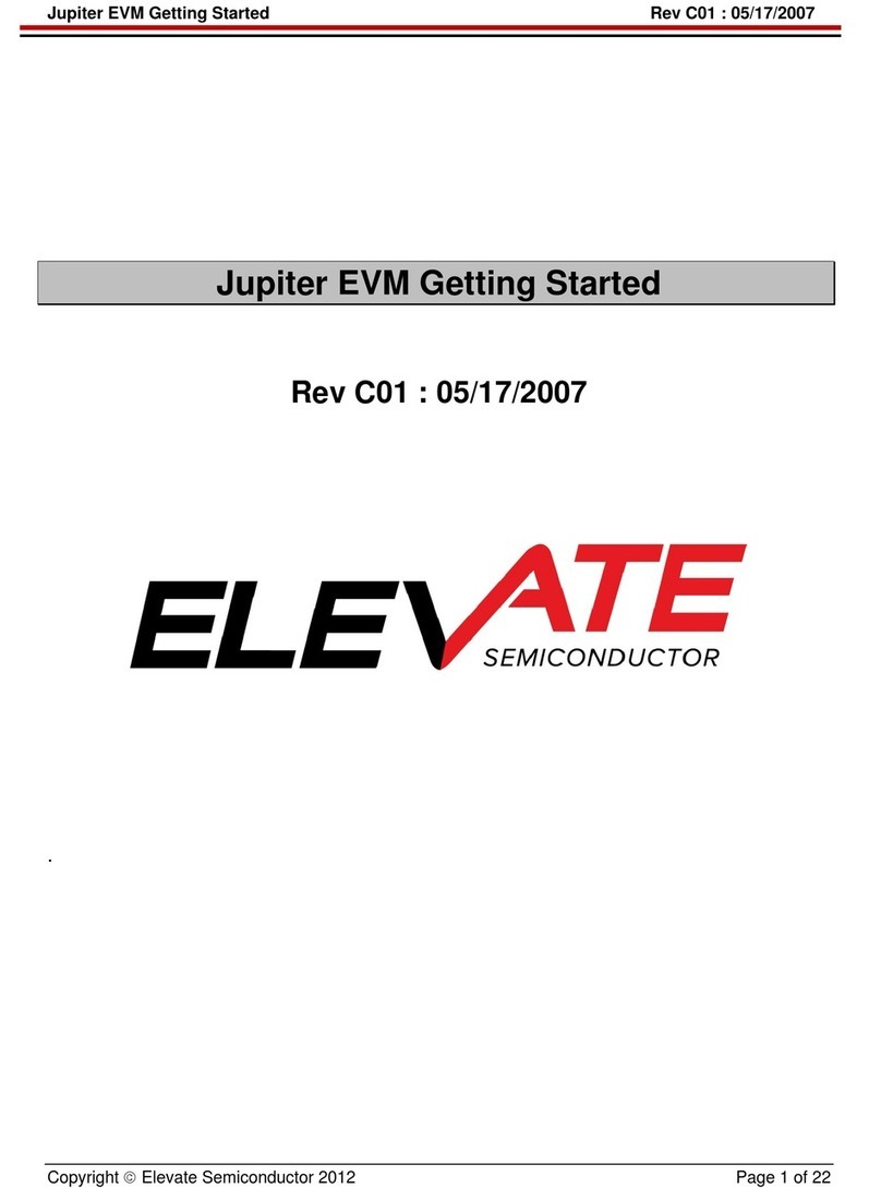 ELEVATE Jupiter Getting started