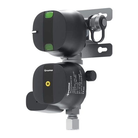 Truma DuoControl vertical operating instructions