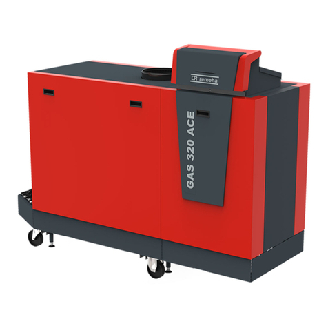 REMEHA Gas 320 Ace Series Installation and user manual