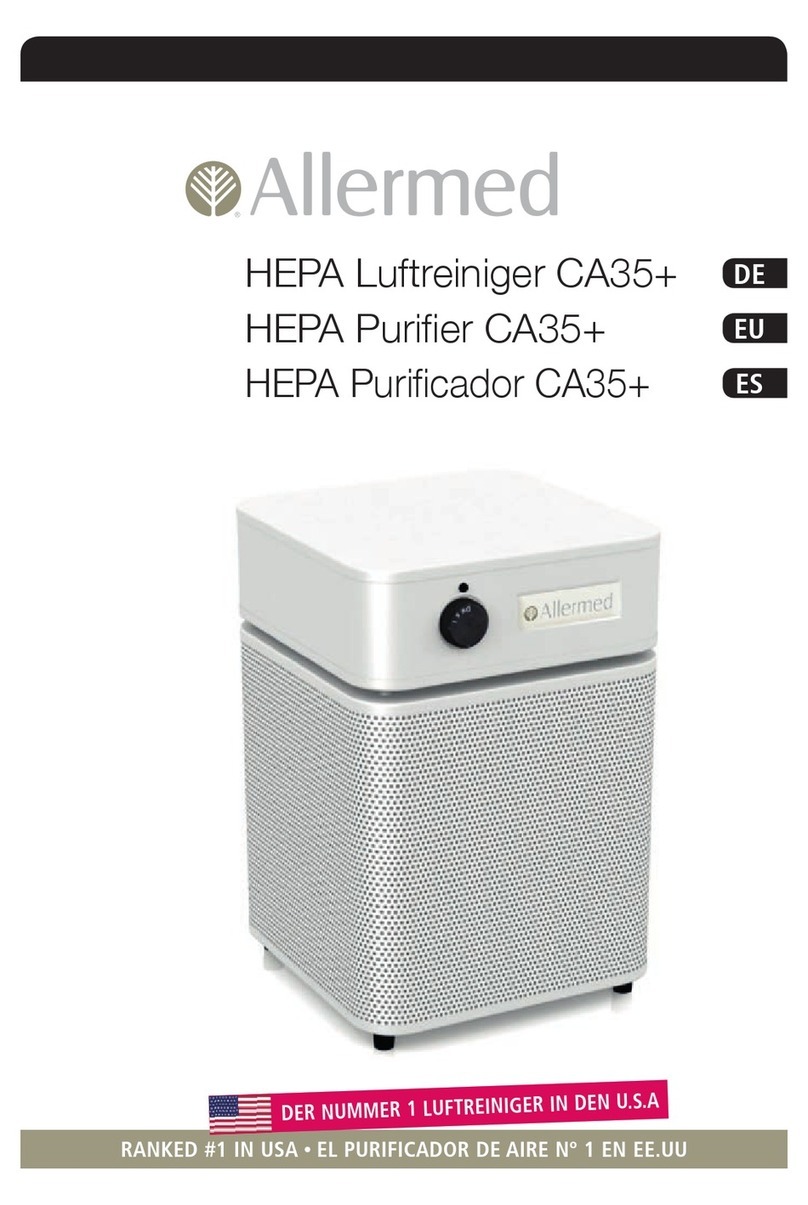 Allermed CA35+ quick start guide Allermed CA35+ quick start guide