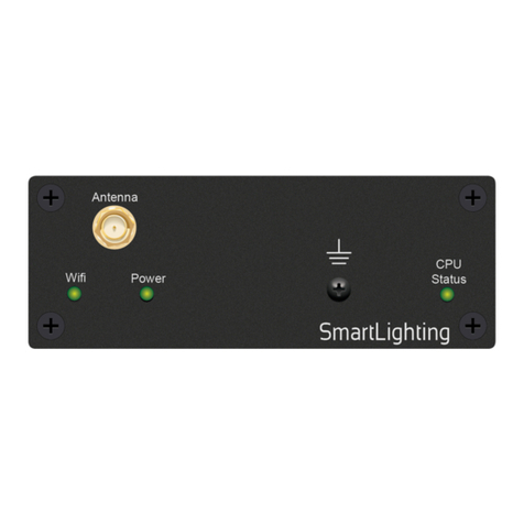 Savant SmartLighting SSL-W002 Quick reference guide