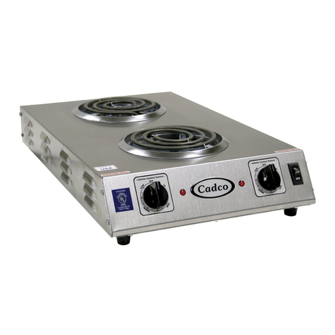 Cadco Space Saver CDR-1TFB User manual