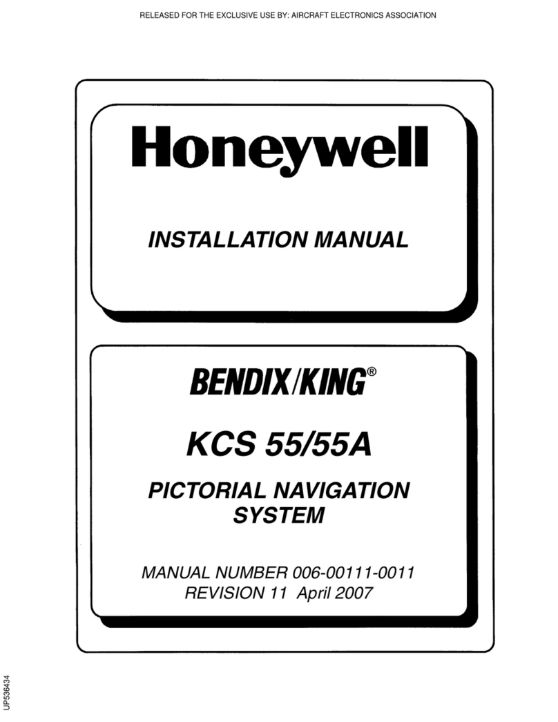 Honeywell BENDIX/KING KCS55 installation manual