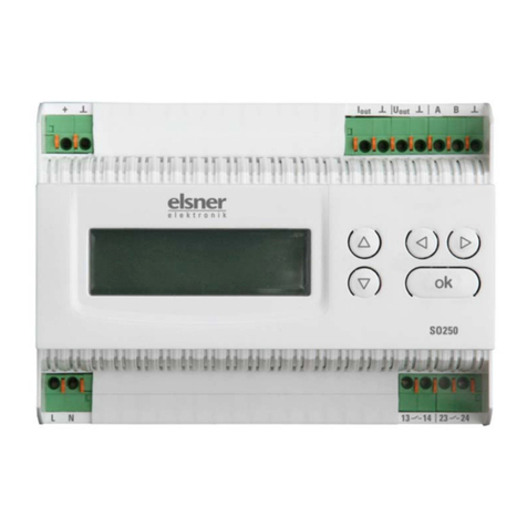 elsner elektronik SO250-UI Technical specifications and installation instructions elsner elektronik SO250-UI Technical specifications and installation instructions