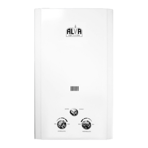 Alva GWH108 User manual