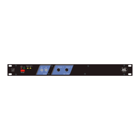 ASL INTERCOM PS 289 User manual