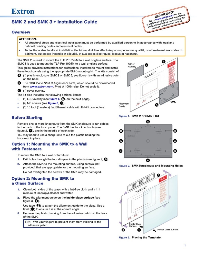 Extron electronics SMK 2 User manual