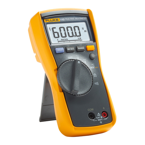 Fluke 110 Calibration information