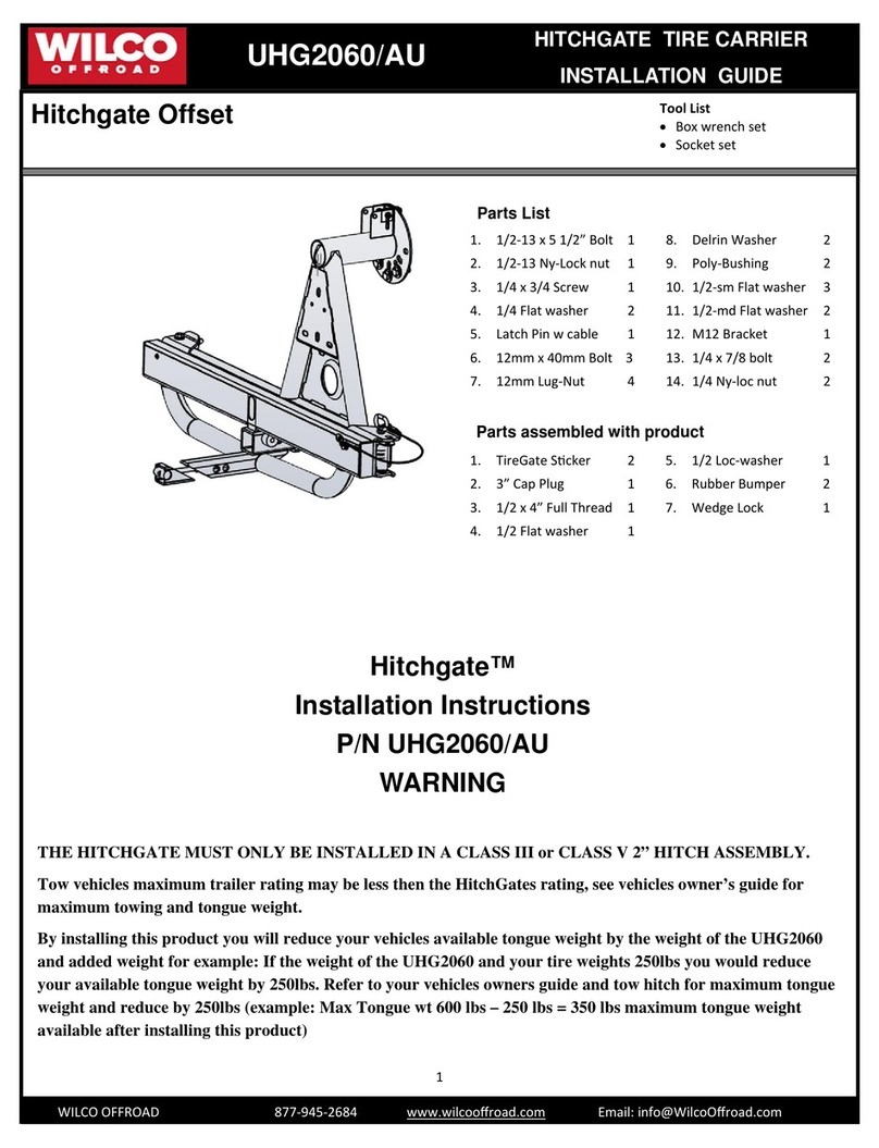 Wilco Offroad UHG2060/AU installation guide